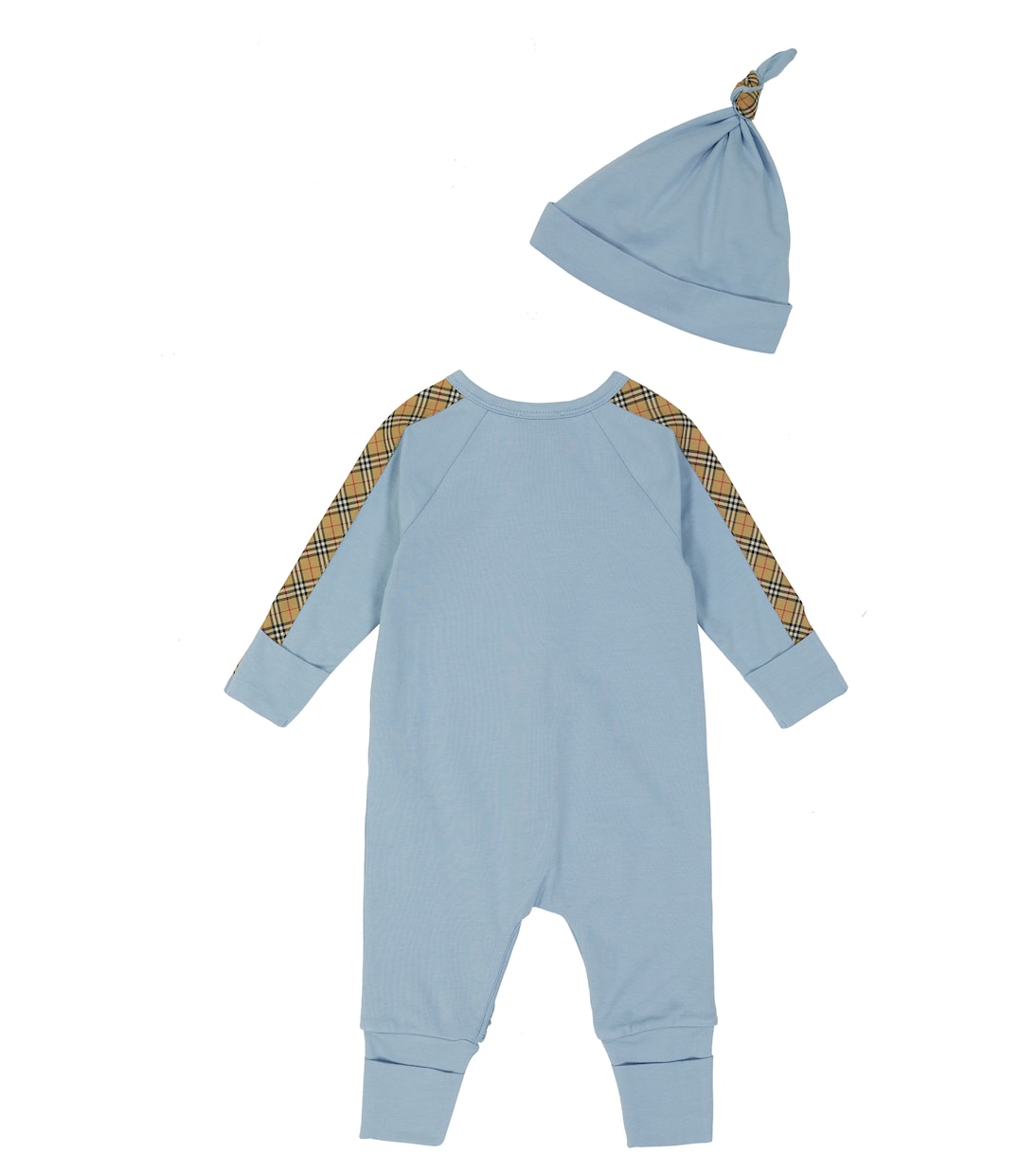 Baby onesie, bib and hat set | Burberry Kids