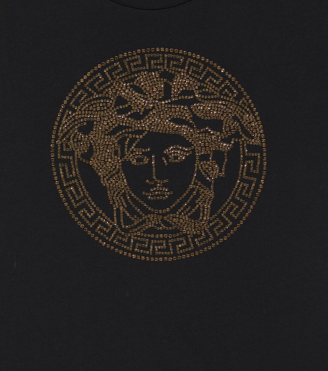 Medusa embellished cotton T-shirt | Versace Kids