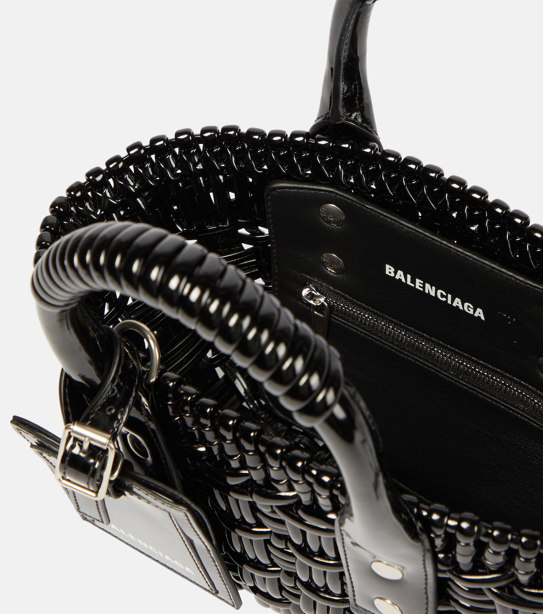 Bistro XXS woven tote bag | Balenciaga