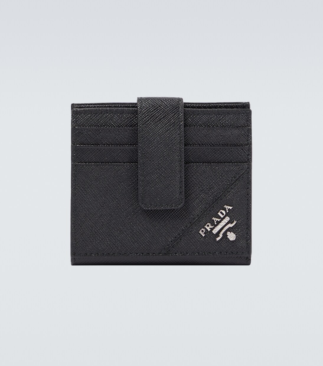 Bifold leather wallet | Prada