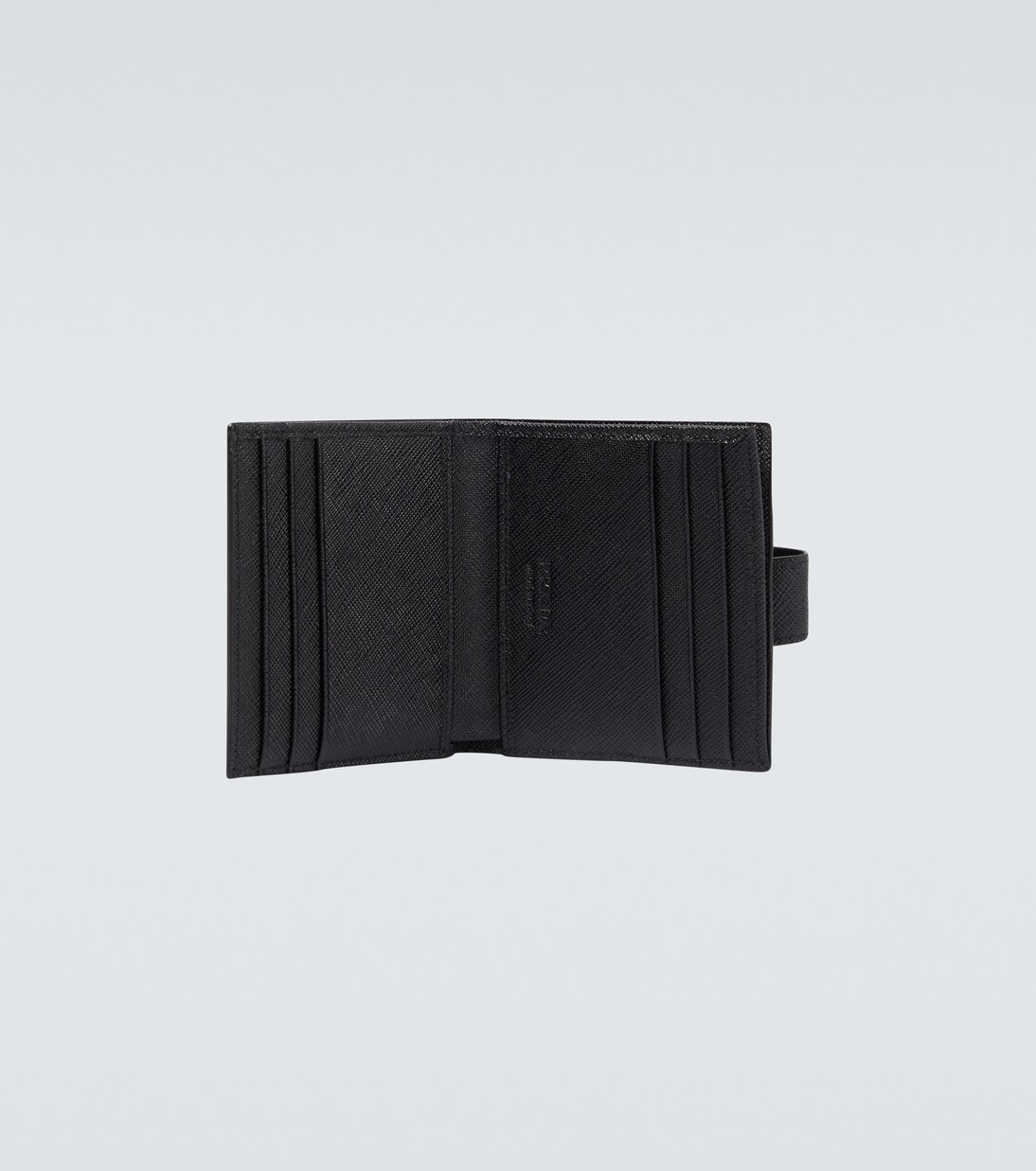 Bifold leather wallet | Prada