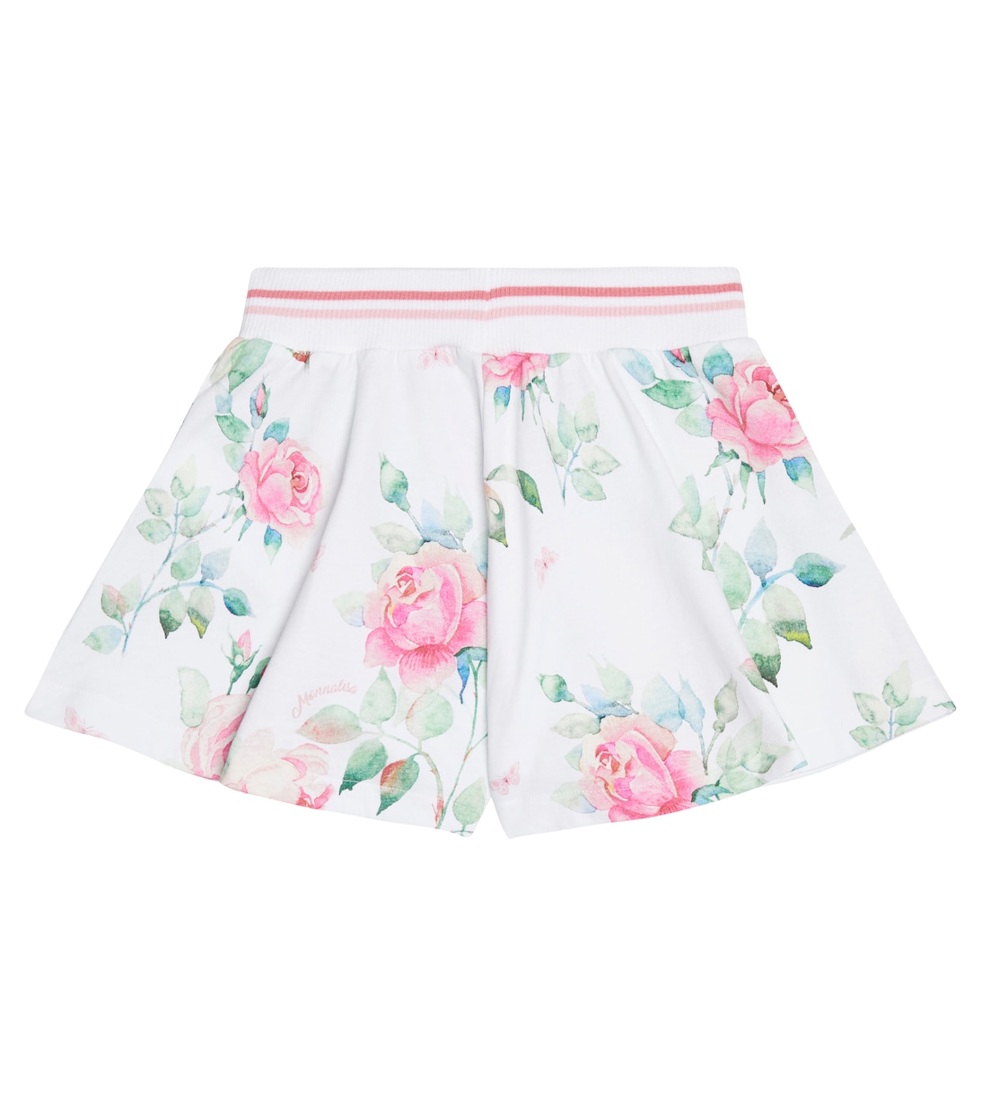 Floral cotton shorts | Monnalisa