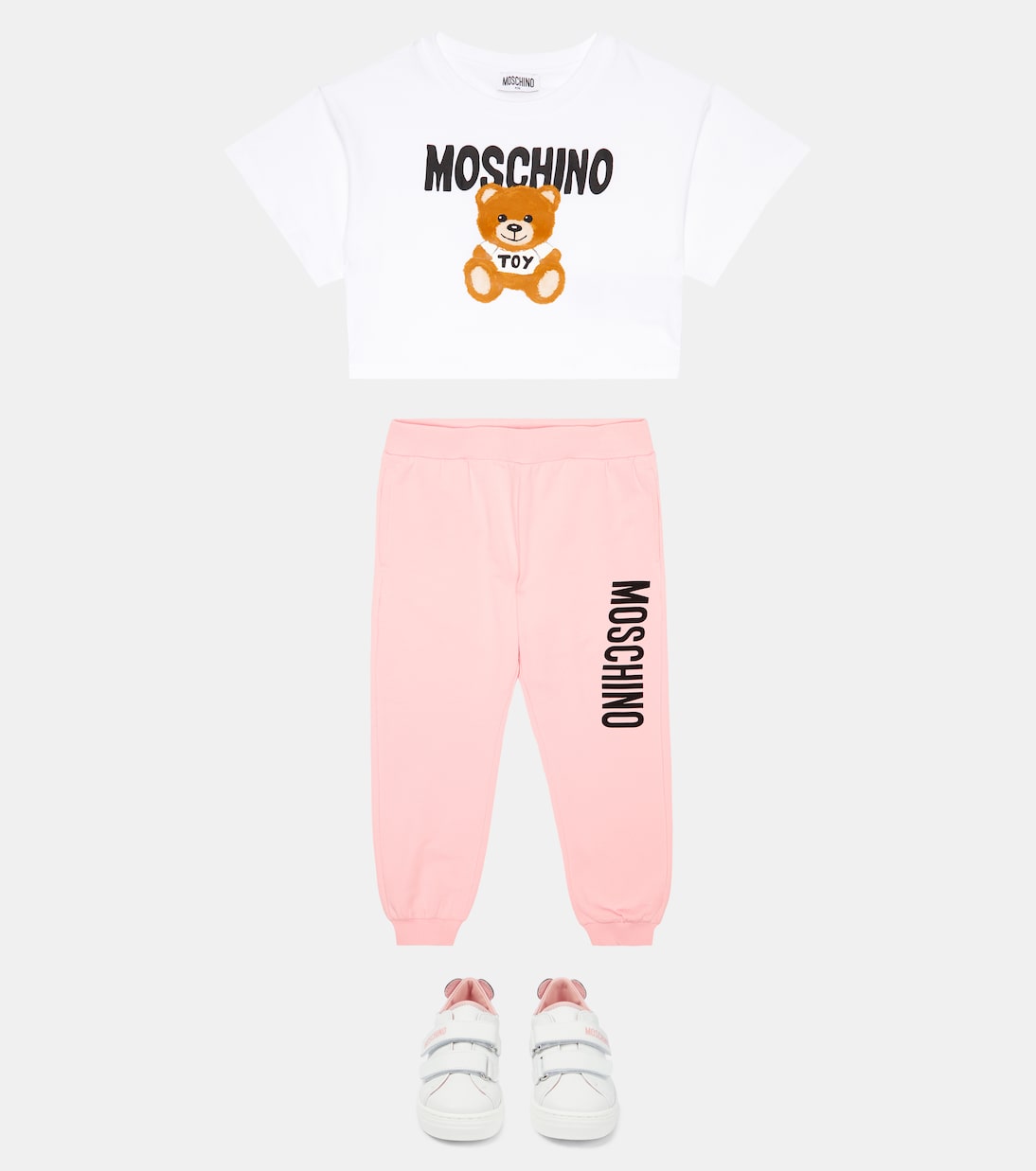 Pantalones deportivos de algodón | Moschino Kids