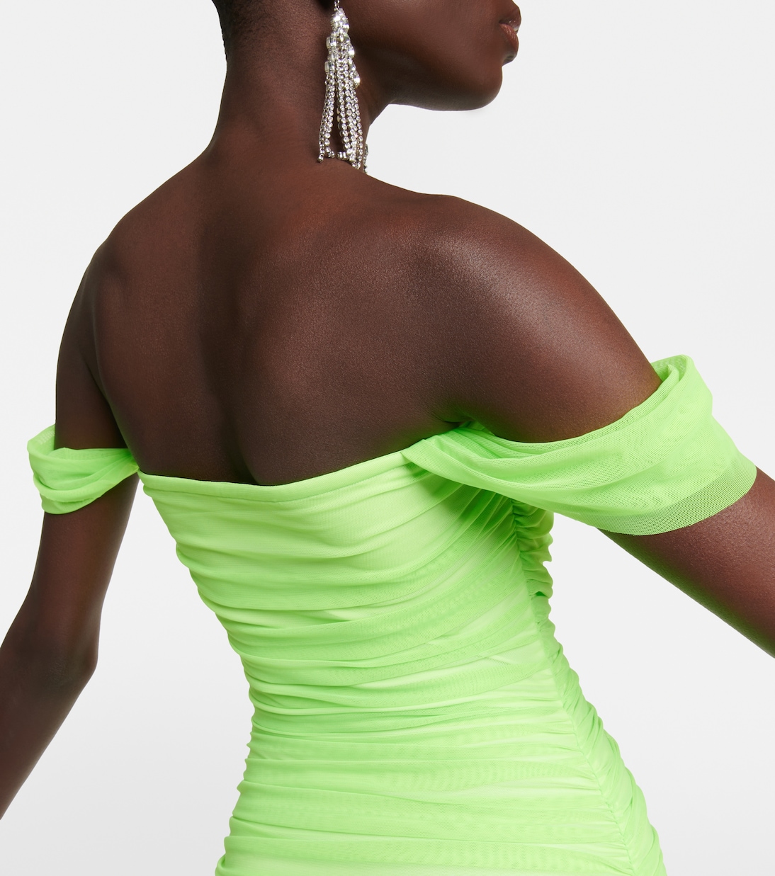 Robe Walter à encolure bardot | Norma Kamali