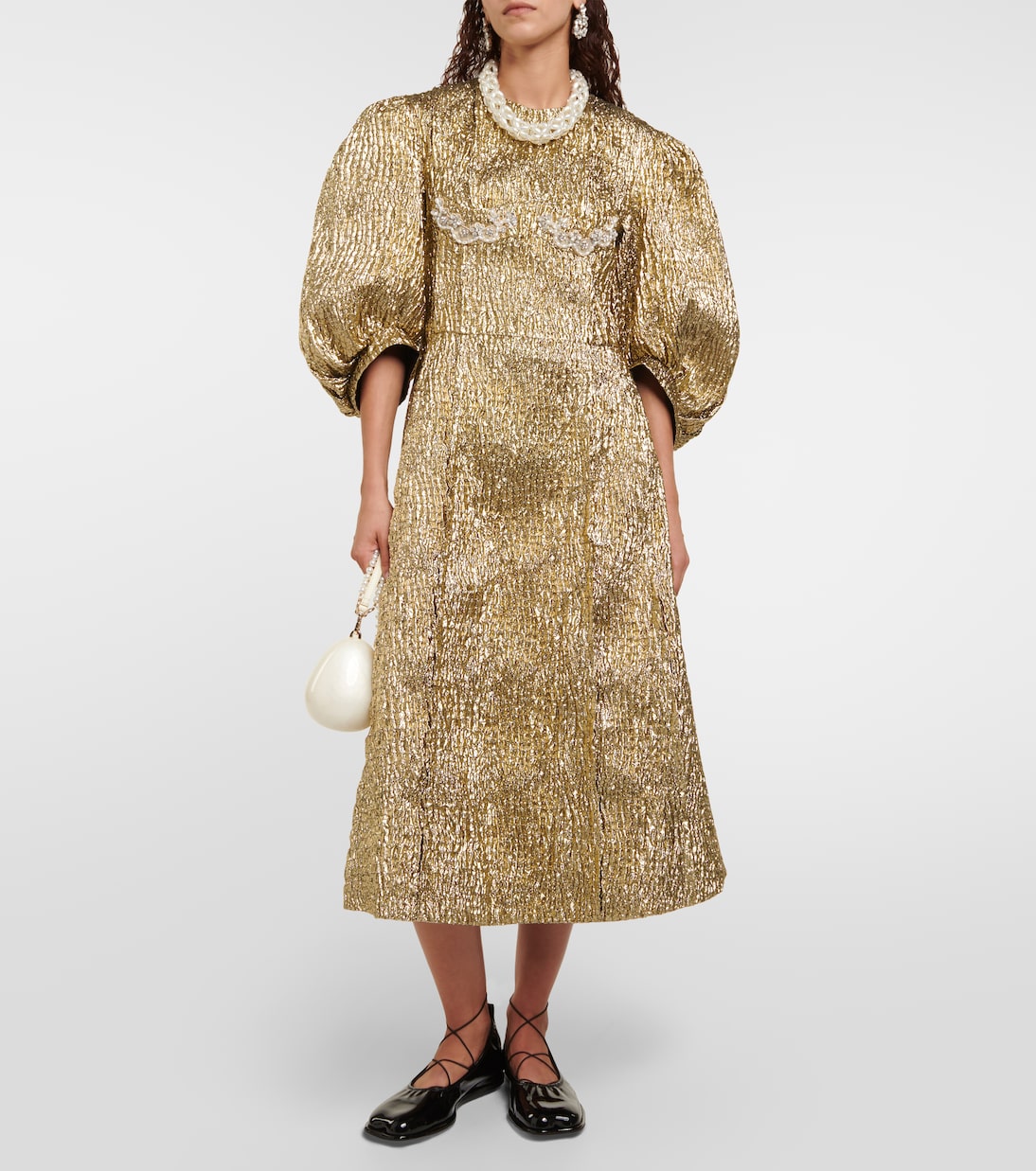 Patent leather ballet flats | Simone Rocha