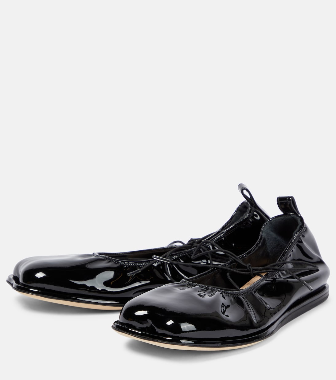 Patent leather ballet flats | Simone Rocha