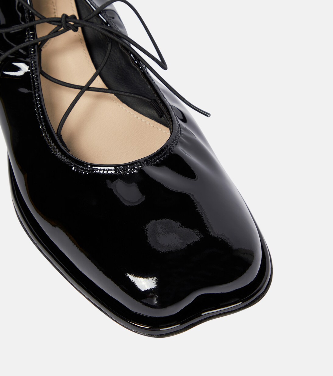 Patent leather ballet flats | Simone Rocha
