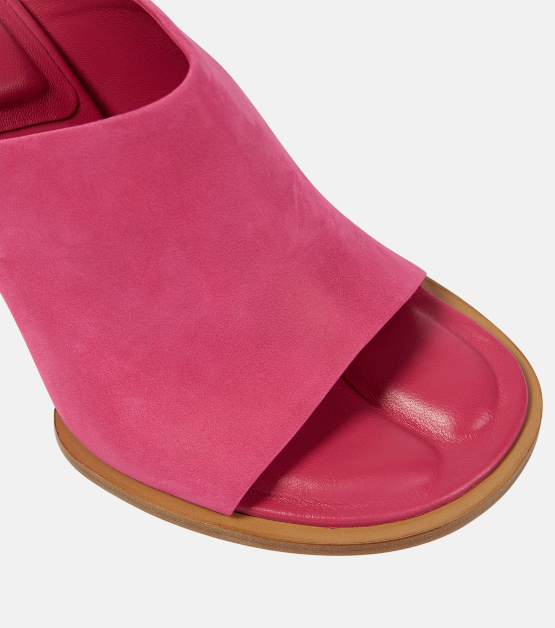 Les Mules Rond Carré绒面革穆勒鞋 | Jacquemus