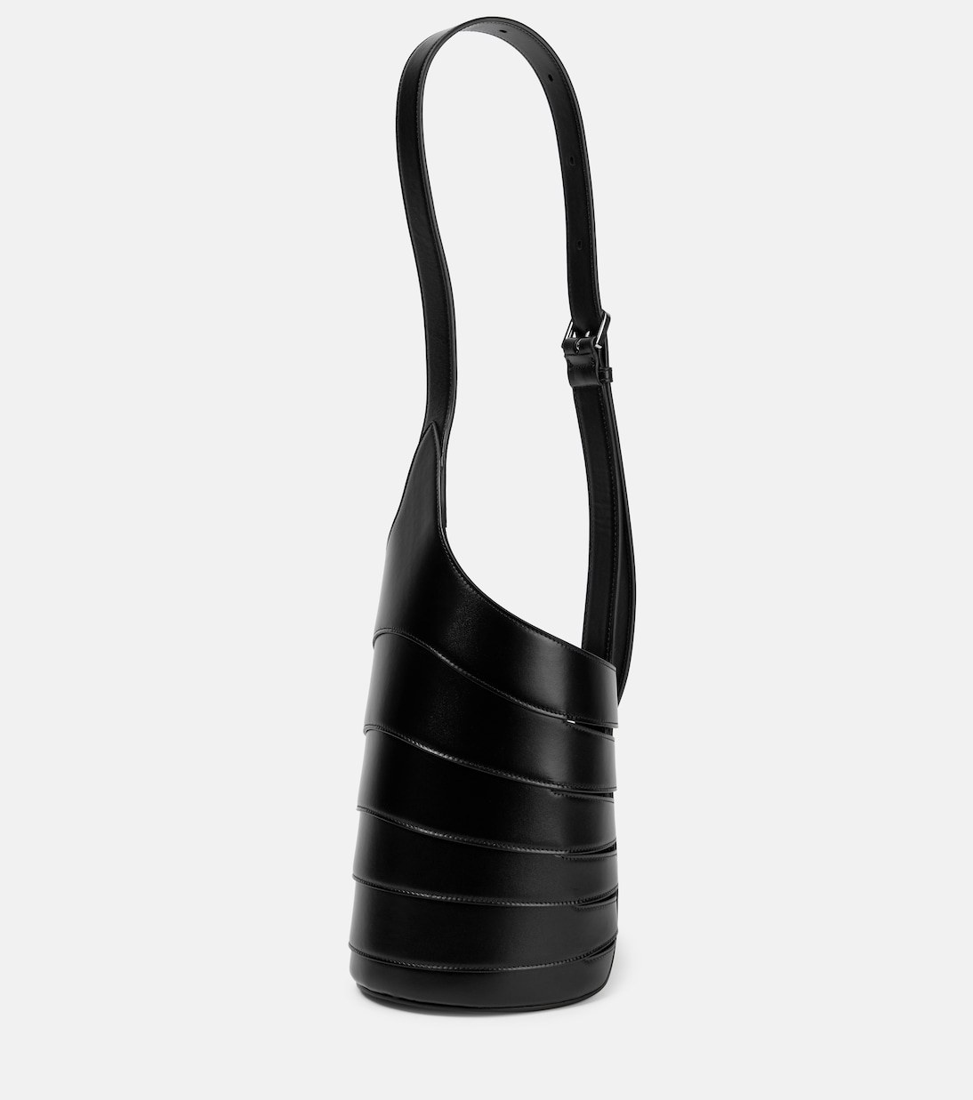 Babel Small leather shoulder bag | Alaïa