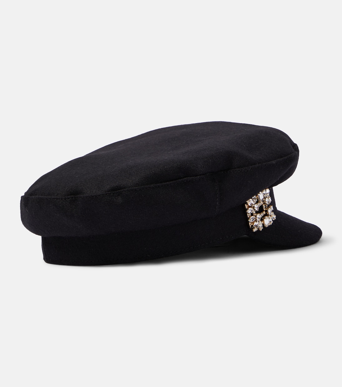 Embellished wool-blend hat | Roger Vivier