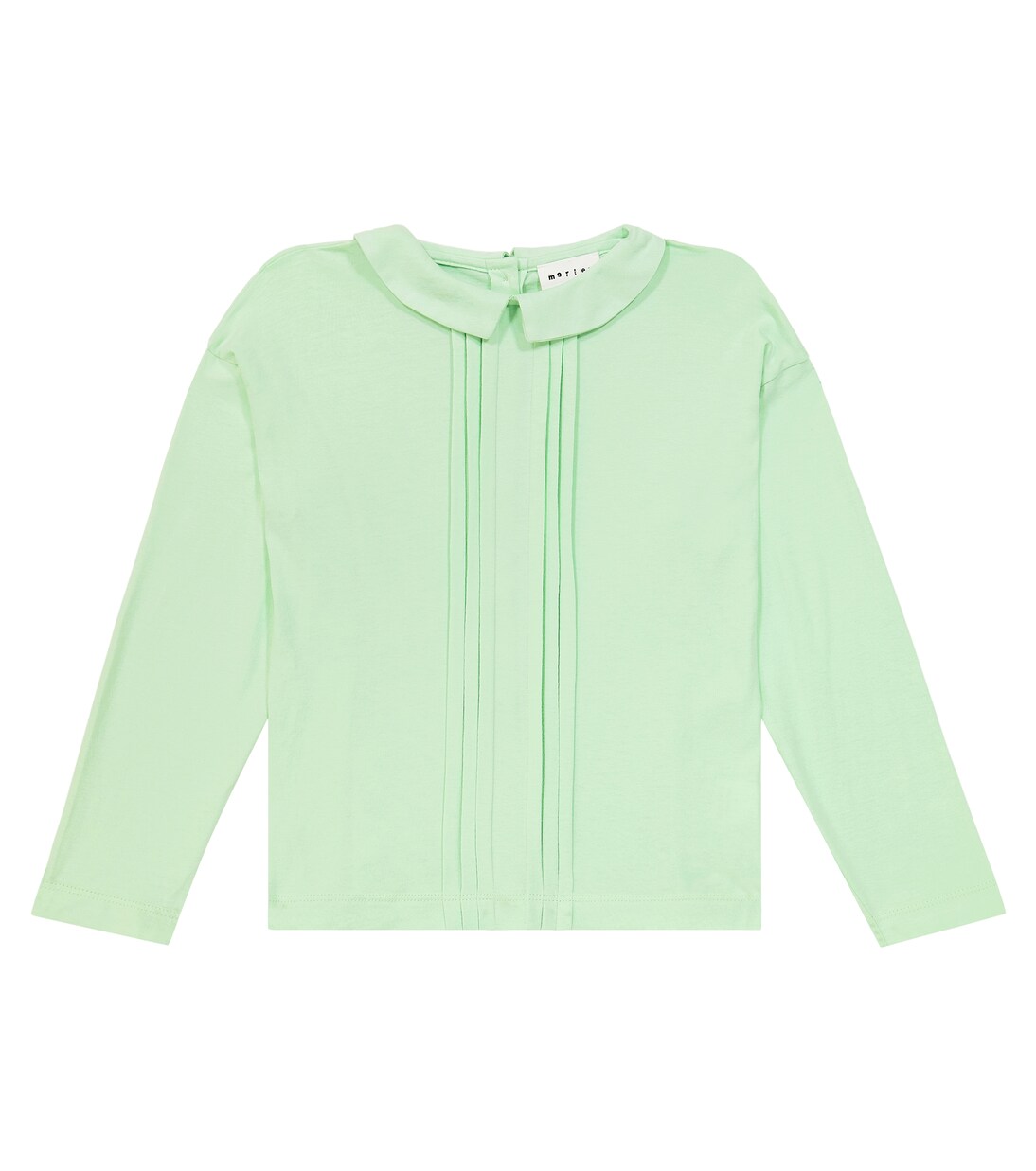 Tonia pleated cotton jersey top | Morley