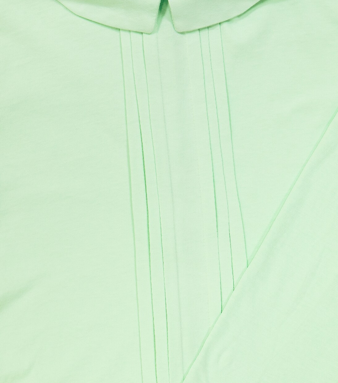 Tonia pleated cotton jersey top | Morley