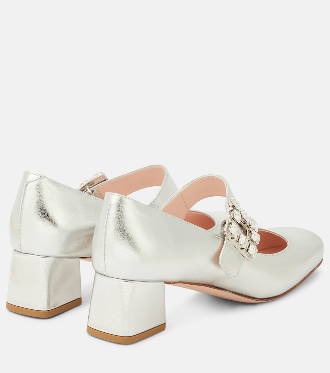 Escarpins Très Vivier en cuir métallisé | Roger Vivier