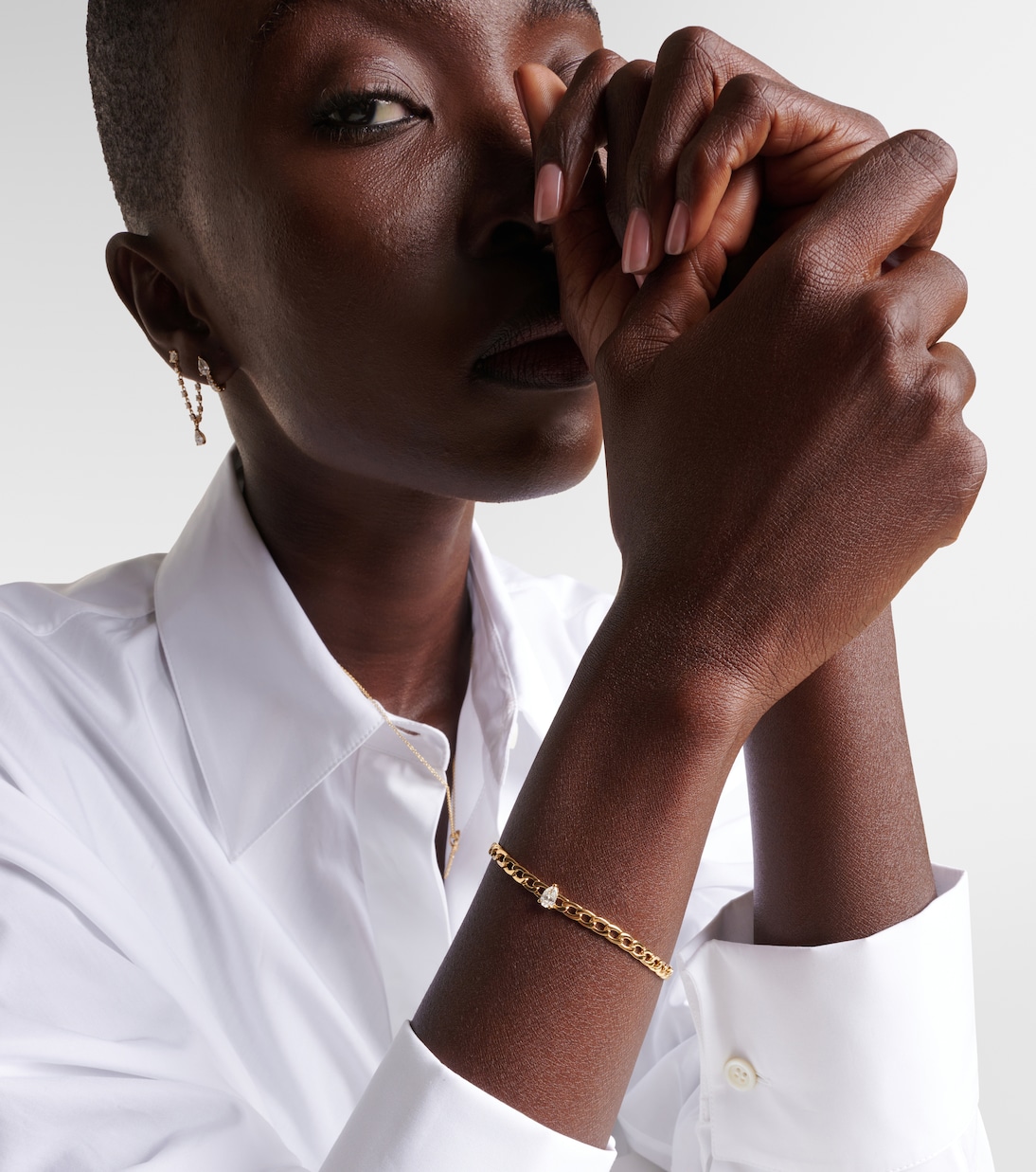 Armband aus 18kt Gelbgold mit Diamant | Anita Ko