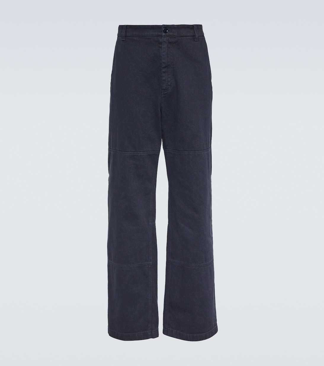 Mid-rise straight cotton pants | Dolce&Gabbana