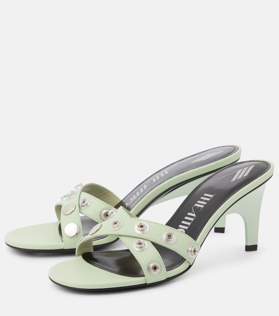 Verzierte Sandalen Cosmo aus Leder | The Attico