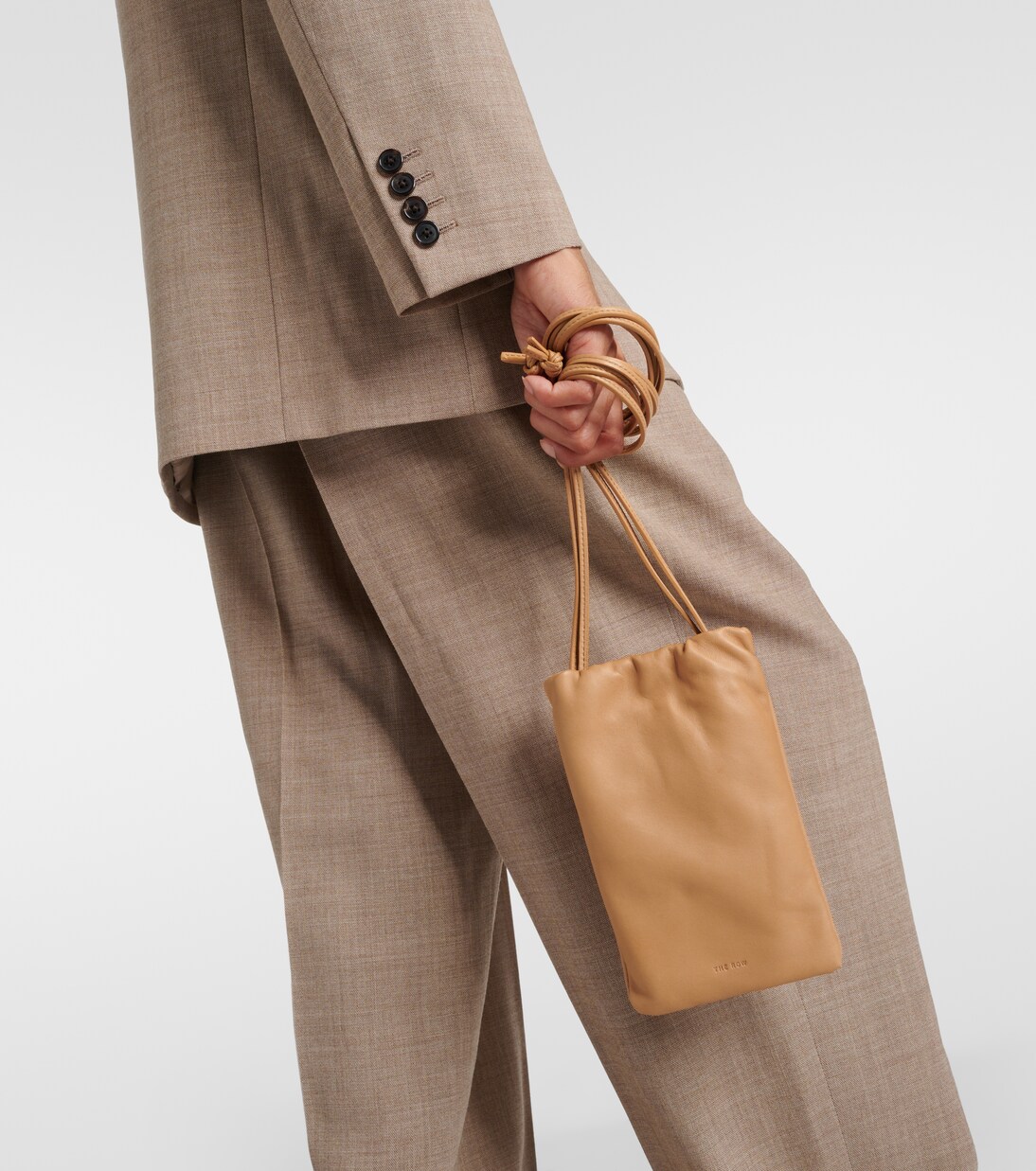 Smartphone-Etui Bourse aus Leder | The Row