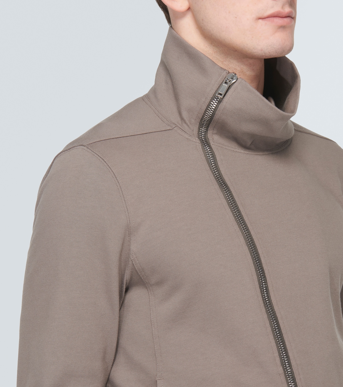 Bauhaus cotton zip-up jacket | Rick Owens