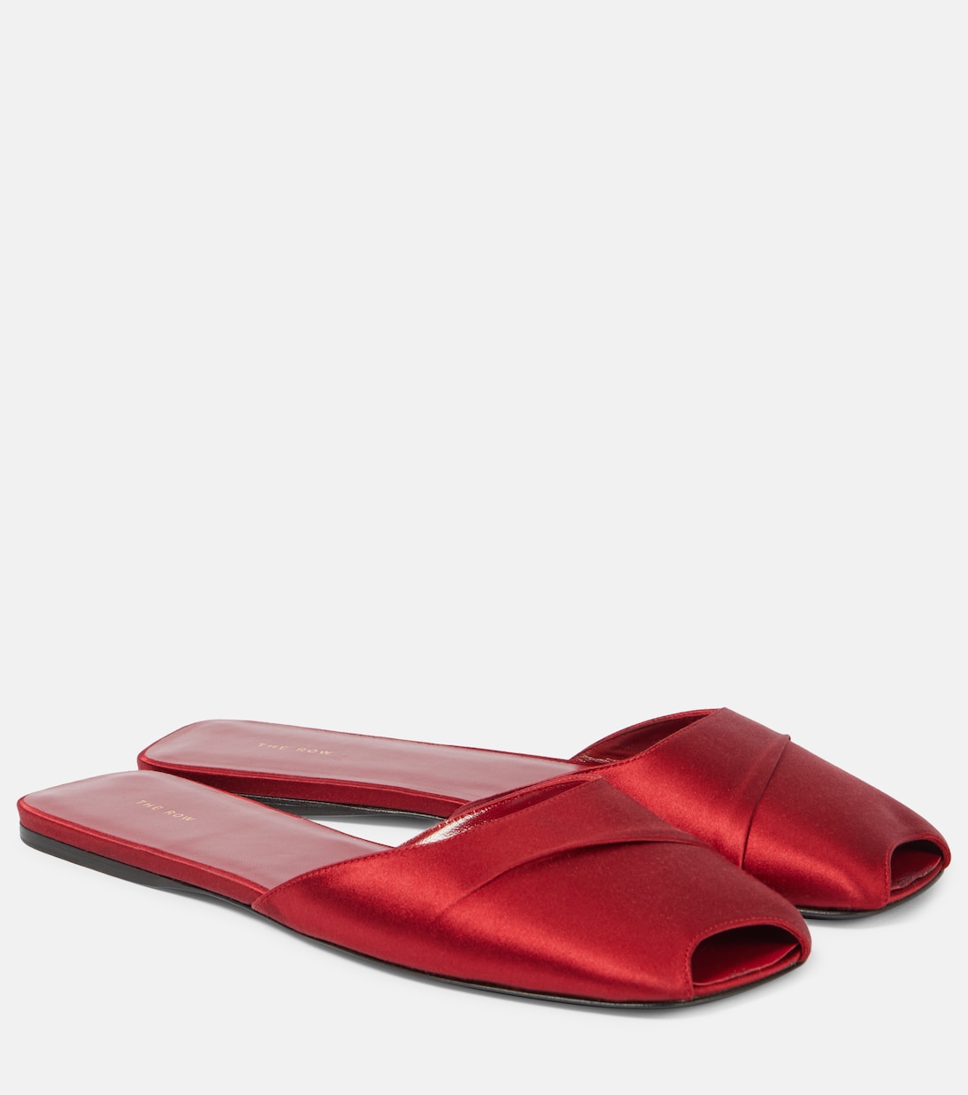Slippers Milla aus Satin | The Row