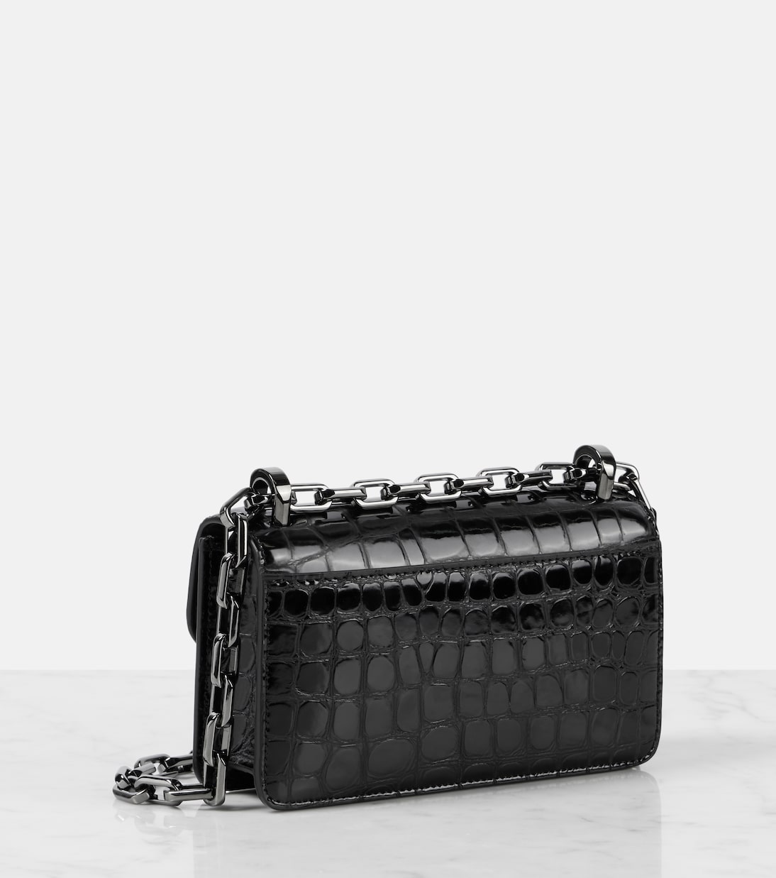 Loubi54 croc-effect leather shoulder bag | Christian Louboutin