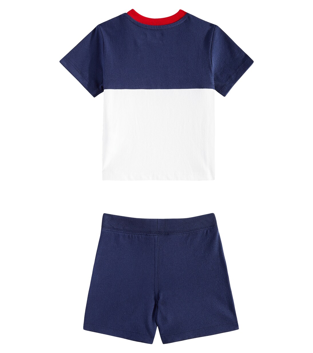 Baby logo cotton T-shirt and shorts set | Polo Ralph Lauren Kids