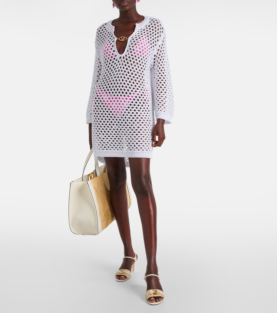 Robe de plage Fishnet | Valentino