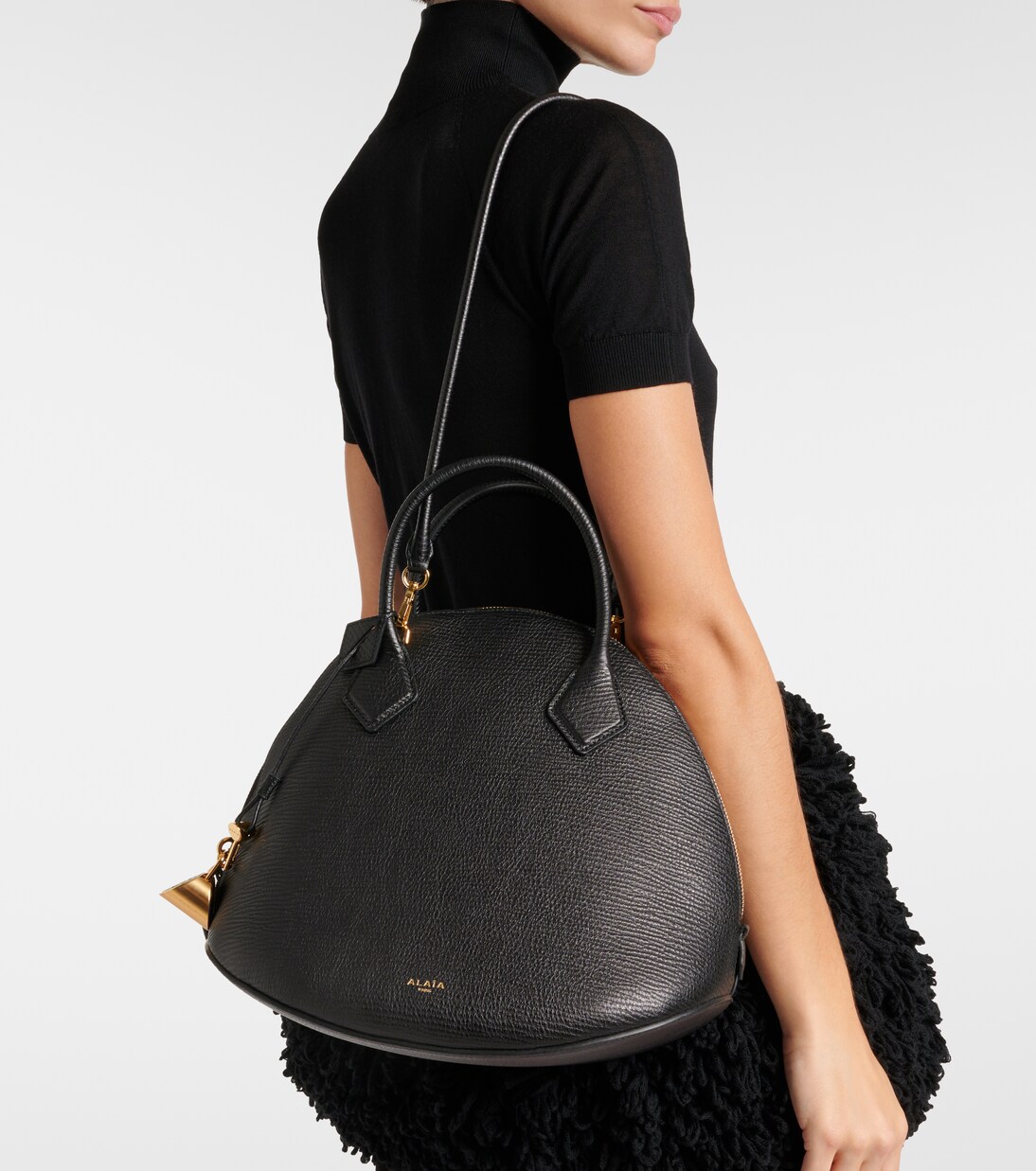 Dome 32 leather tote bag | Alaïa