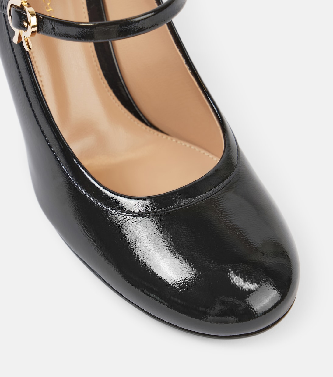 Escarpins Carla 85 en cuir verni | Gianvito Rossi