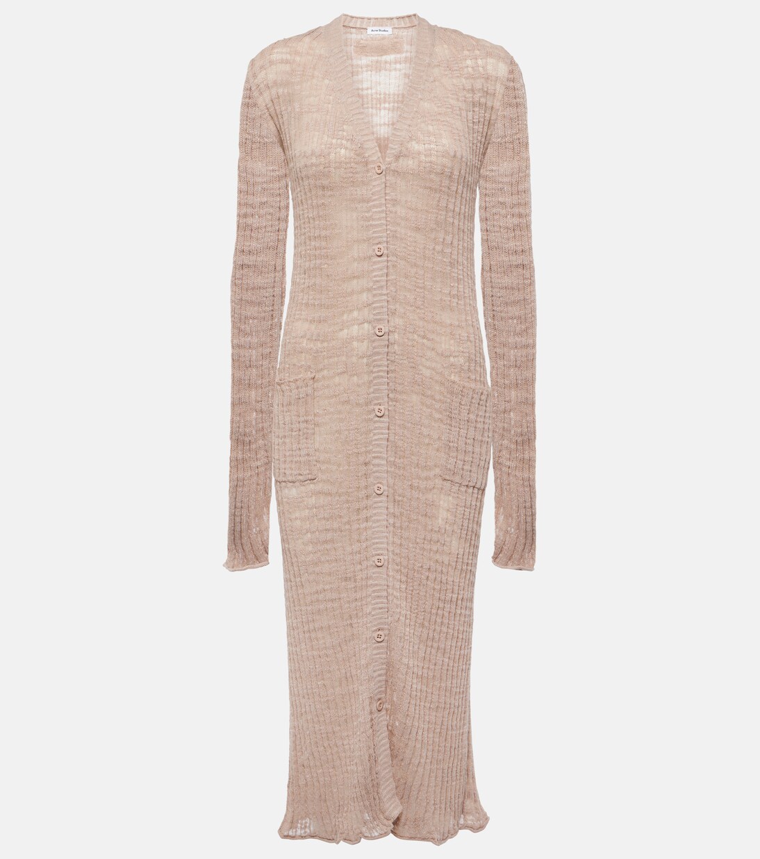 Cardigan aus einem Leinengemisch | Acne Studios