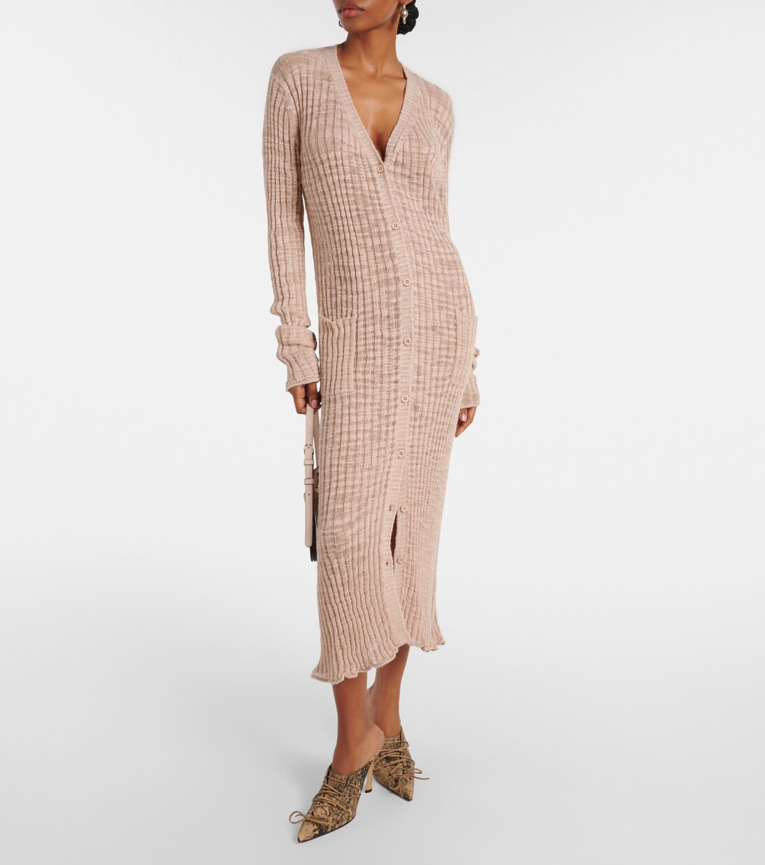 Cardigan aus einem Leinengemisch | Acne Studios