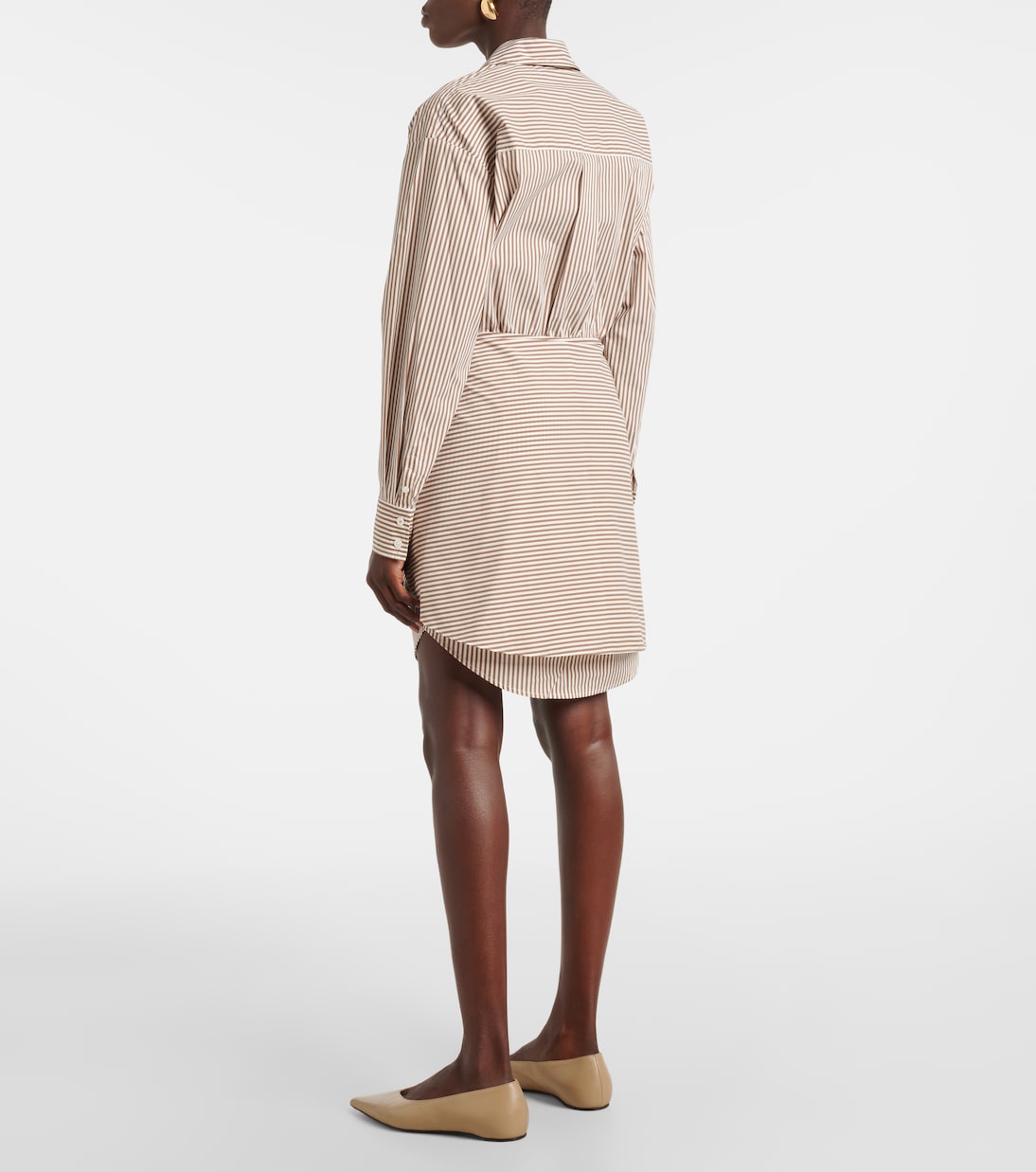 Robe chemise Roanoke en coton mélangé | Veronica Beard