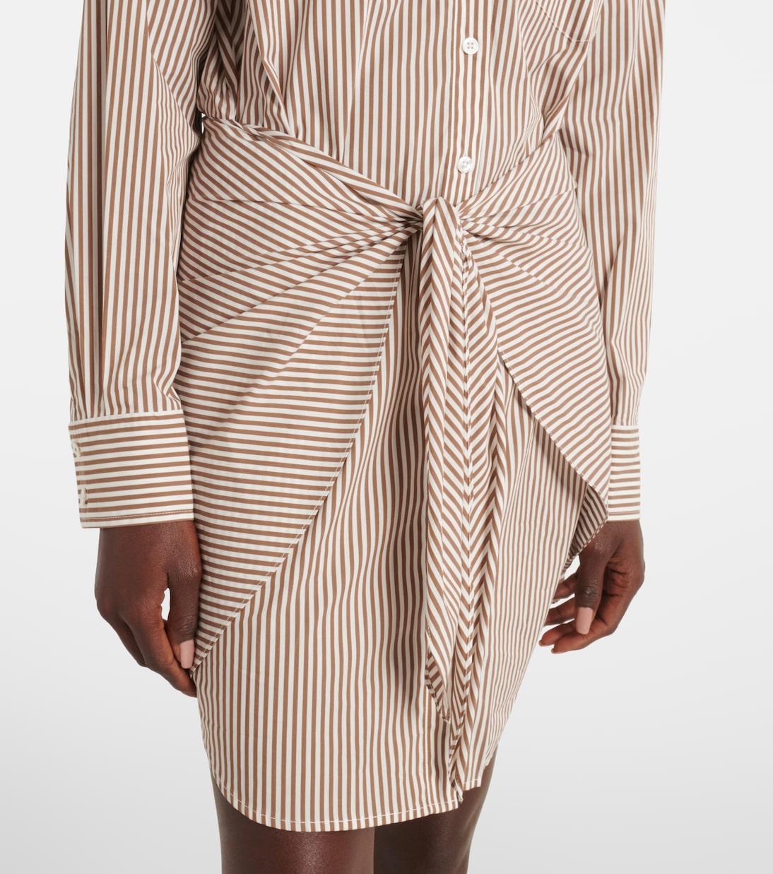 Robe chemise Roanoke en coton mélangé | Veronica Beard