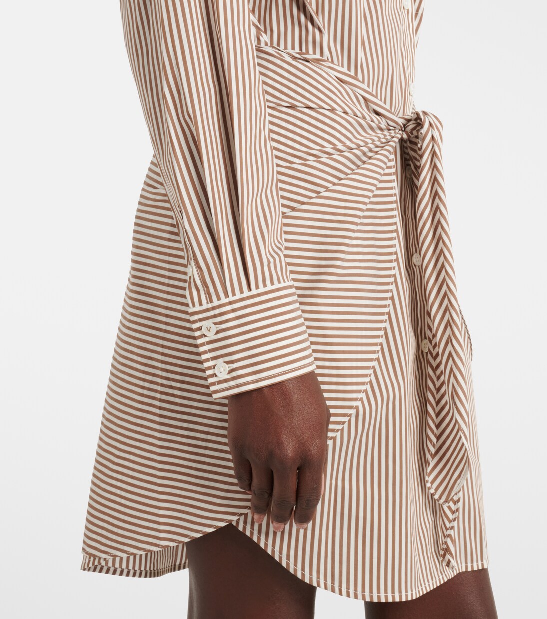 Robe chemise Roanoke en coton mélangé | Veronica Beard