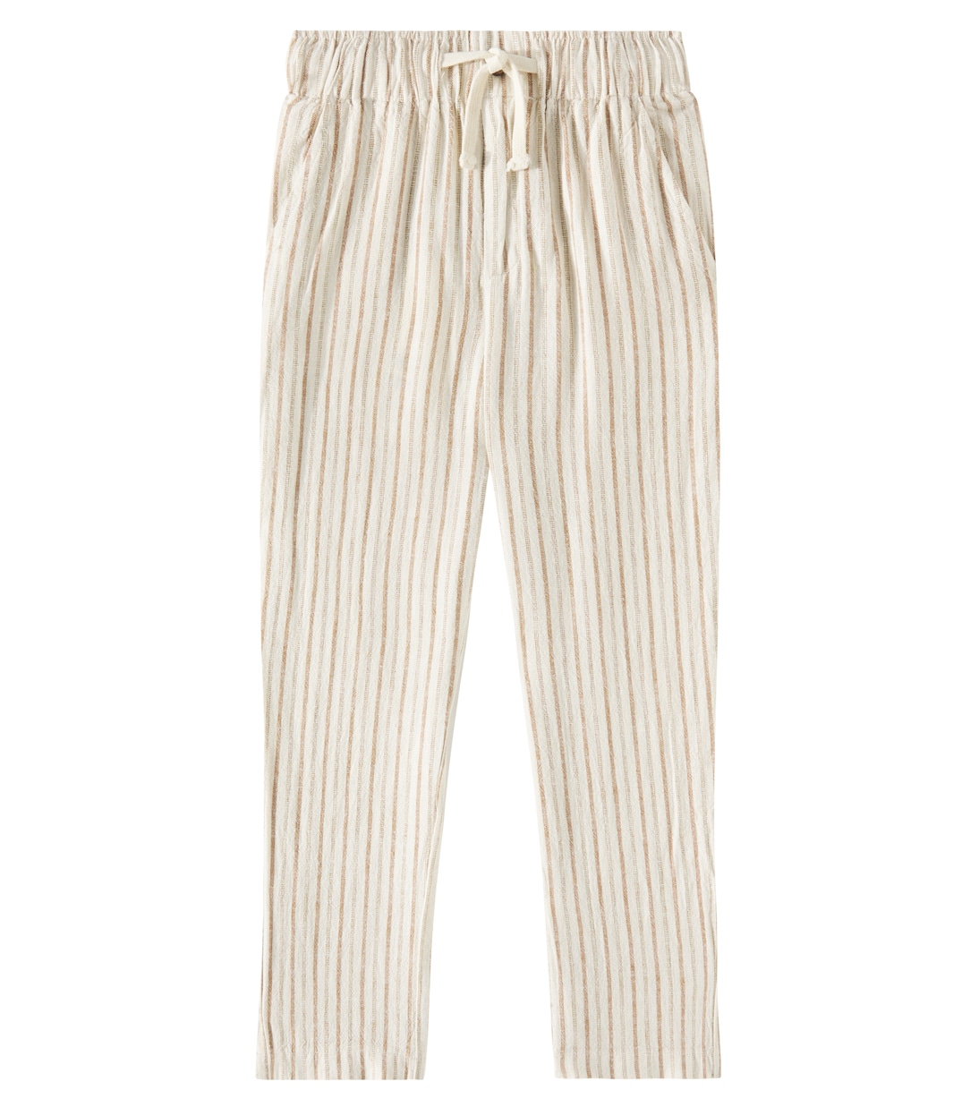 Kalen linen-blend straight pants | Rylee + Cru