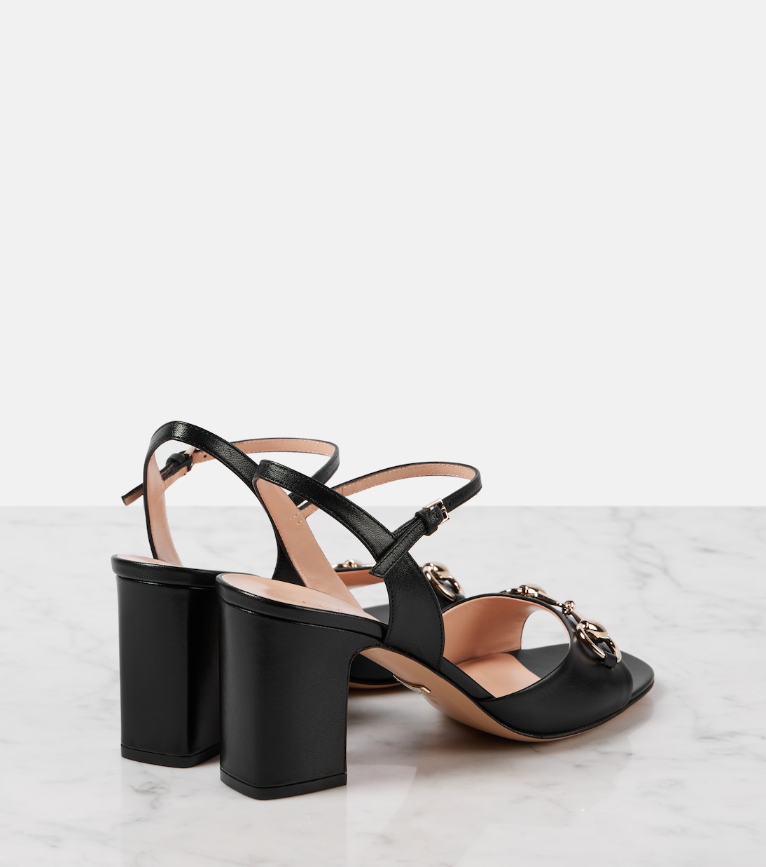 Horsebit leather sandals | Gucci