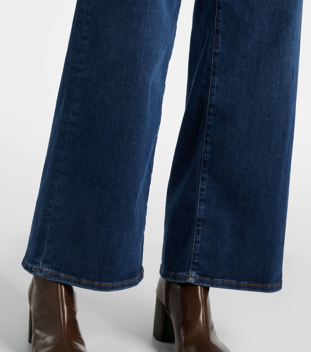 High-Rise Wide-Leg Jeans Le Slim Palazzo | Frame