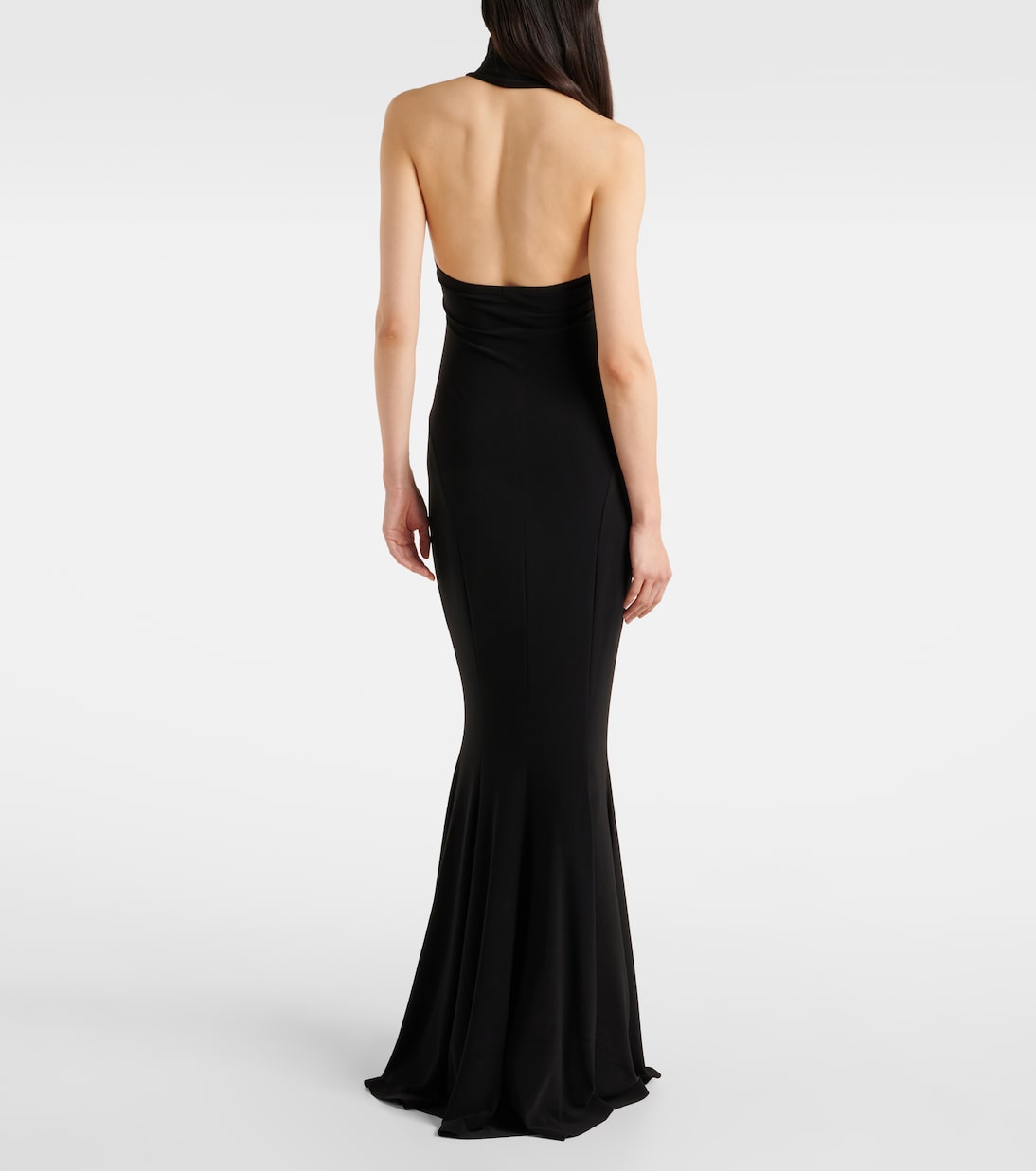 Robe longue Fishtail | Norma Kamali