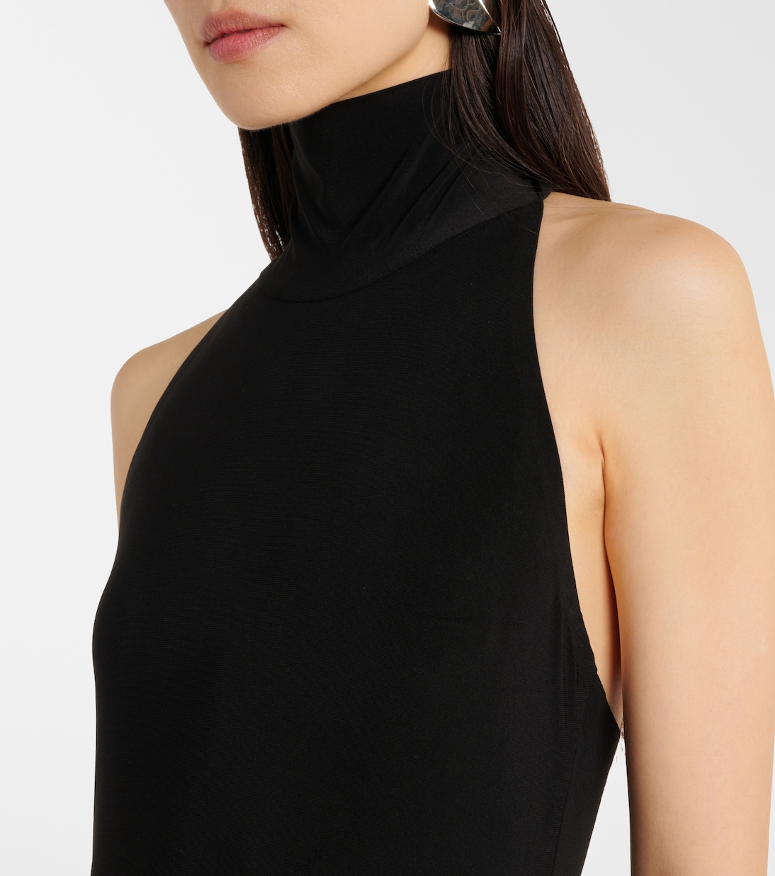 Robe longue Fishtail | Norma Kamali