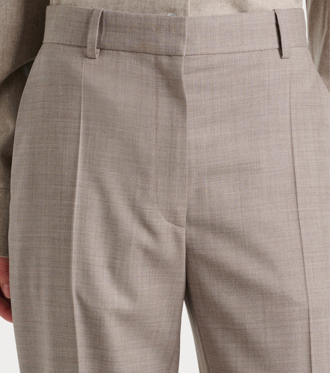 Pantalon droit Diane en laine | The Row