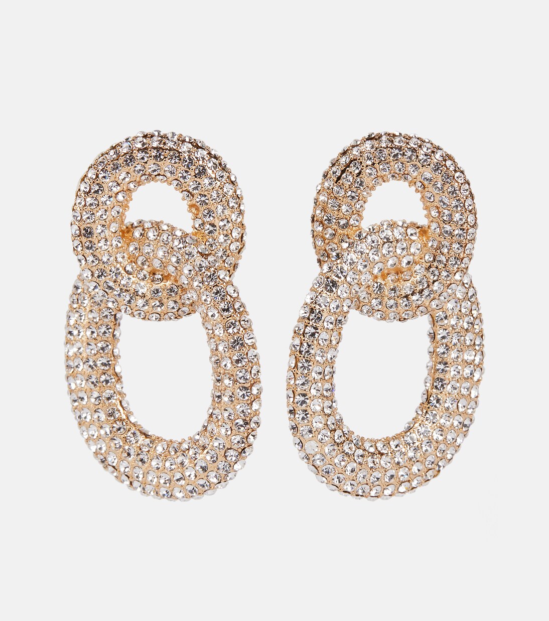 Ohrringe mit Kristallen | Self-Portrait