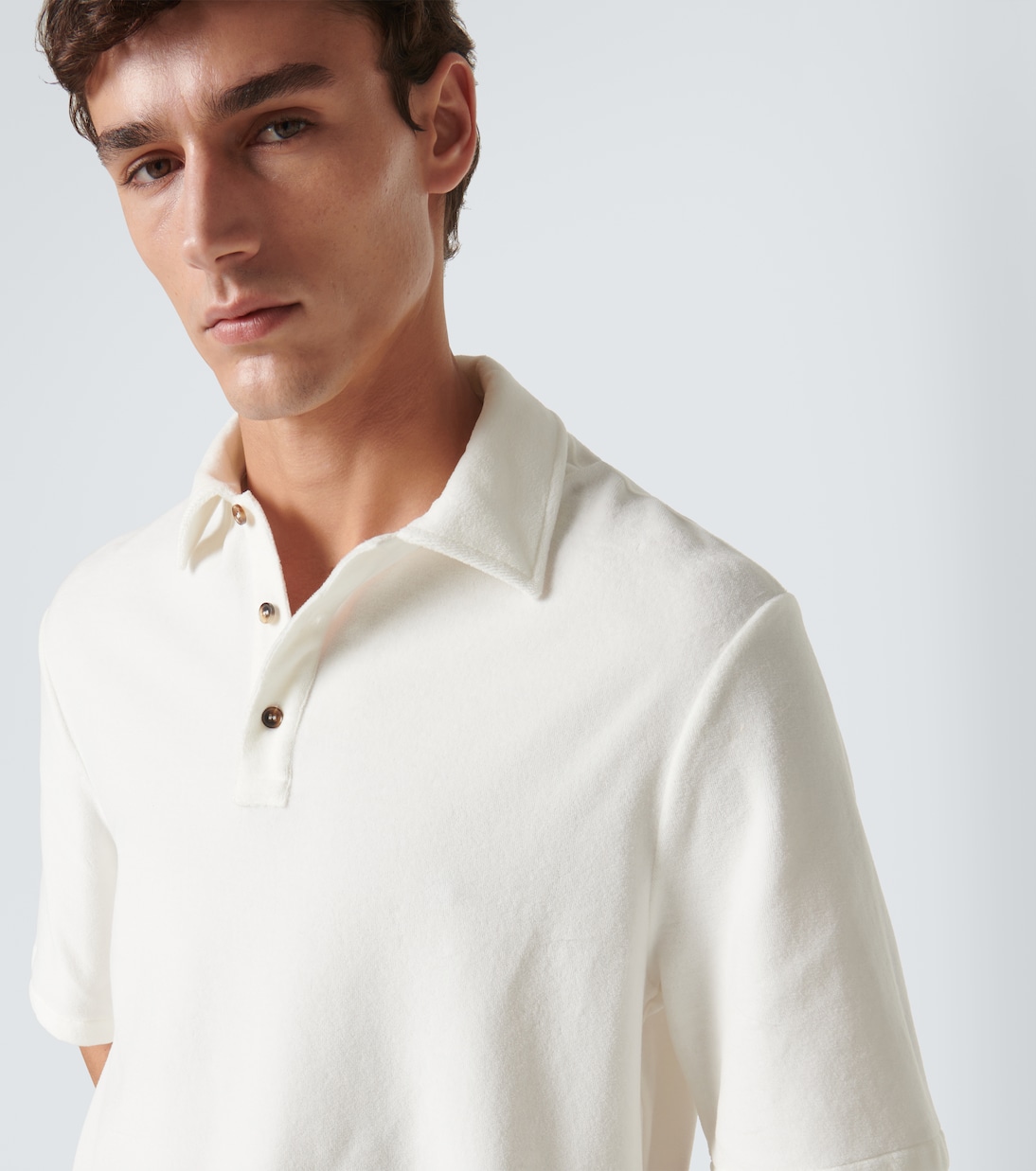 Polohemd Murano aus Baumwolle und Seide | Loro Piana