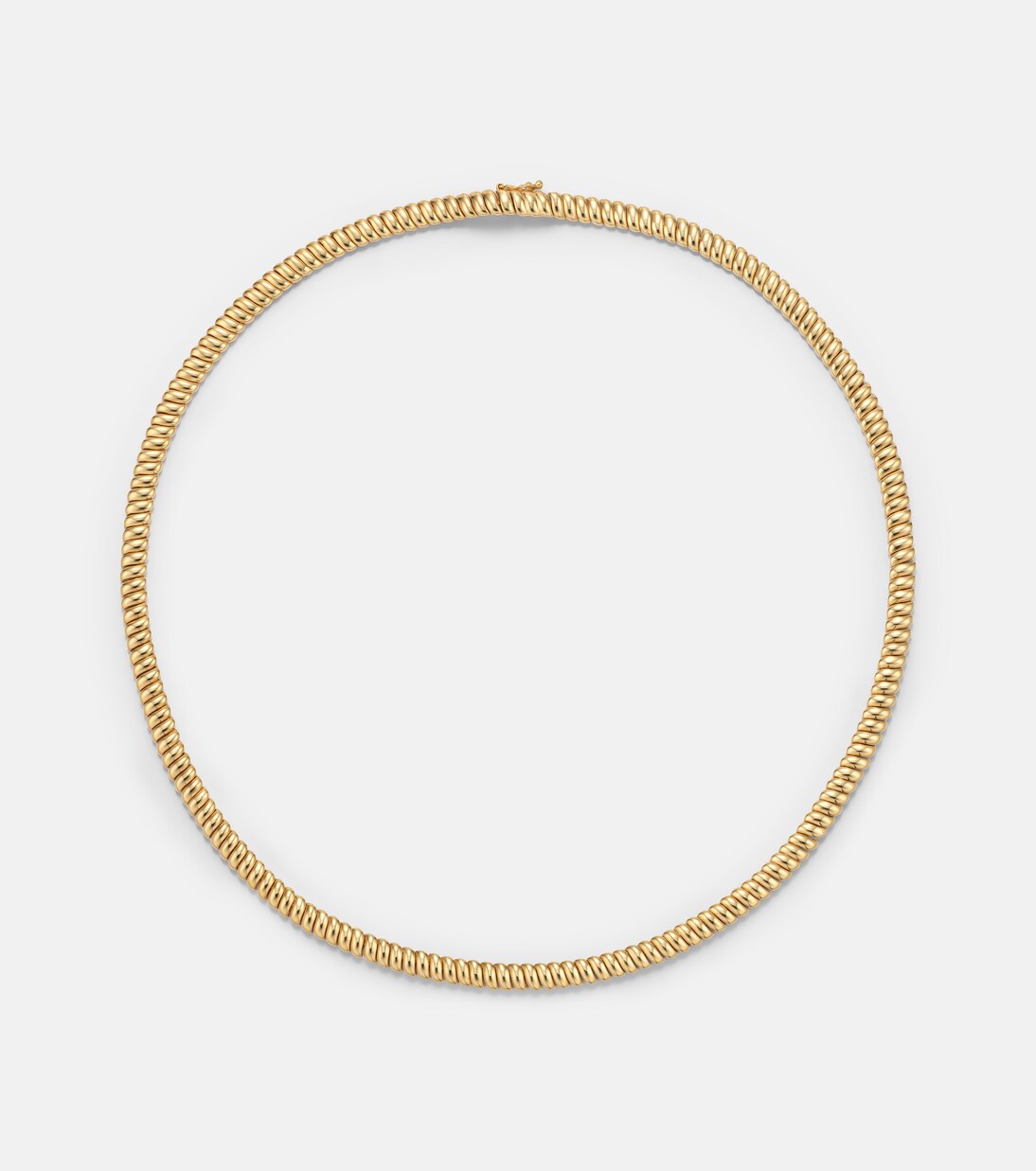 Zoe Thin 18kt gold choker | Anita Ko