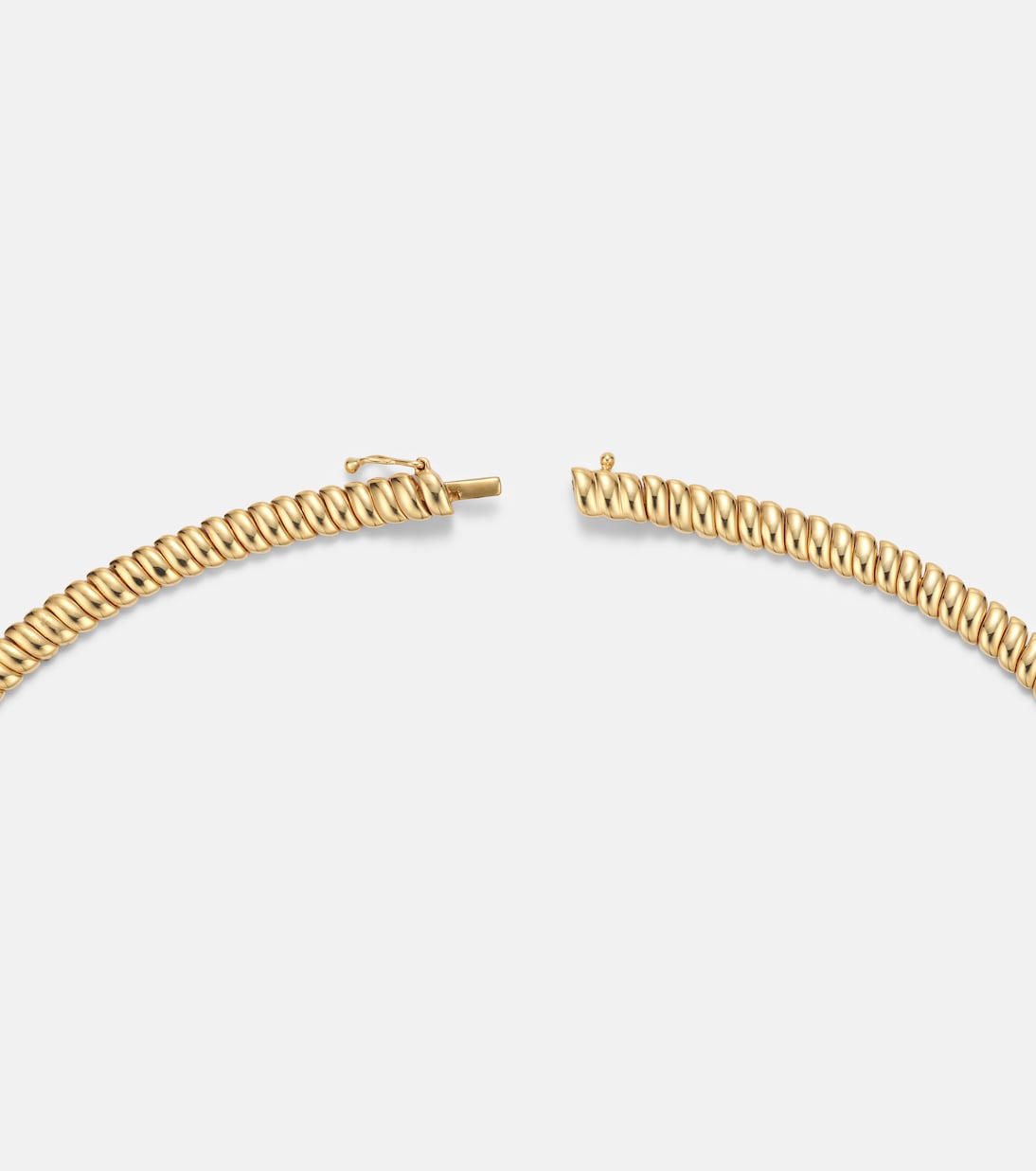 Zoe Thin 18kt gold choker | Anita Ko