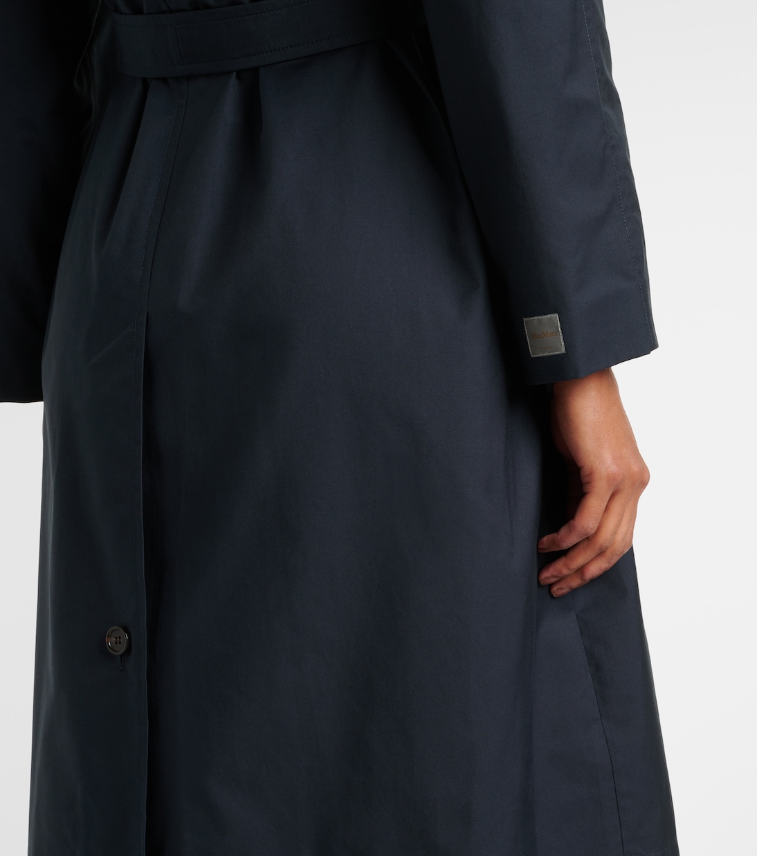 Abrigo Orleans de sarga de mezcla de algodón | Max Mara