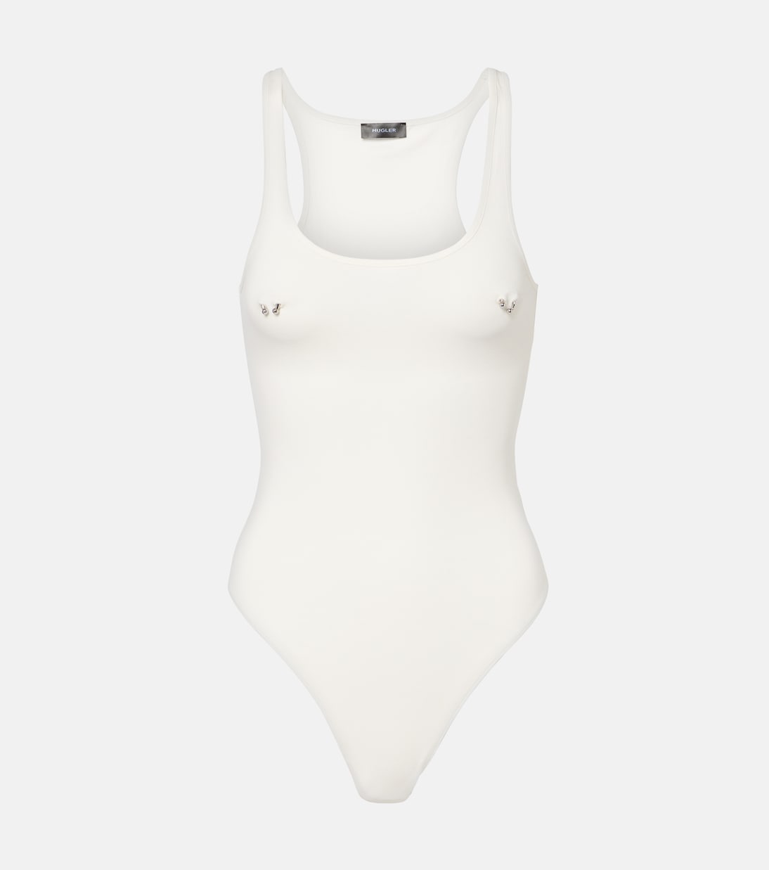 Body de algodón adornado | Mugler