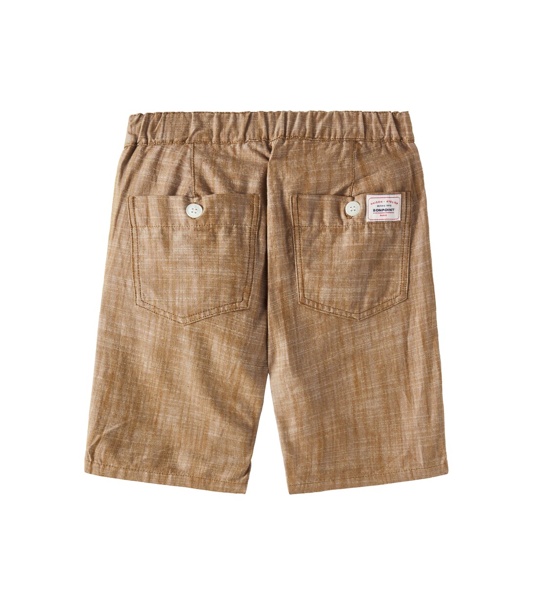 Elgar cotton chambray shorts | Bonpoint