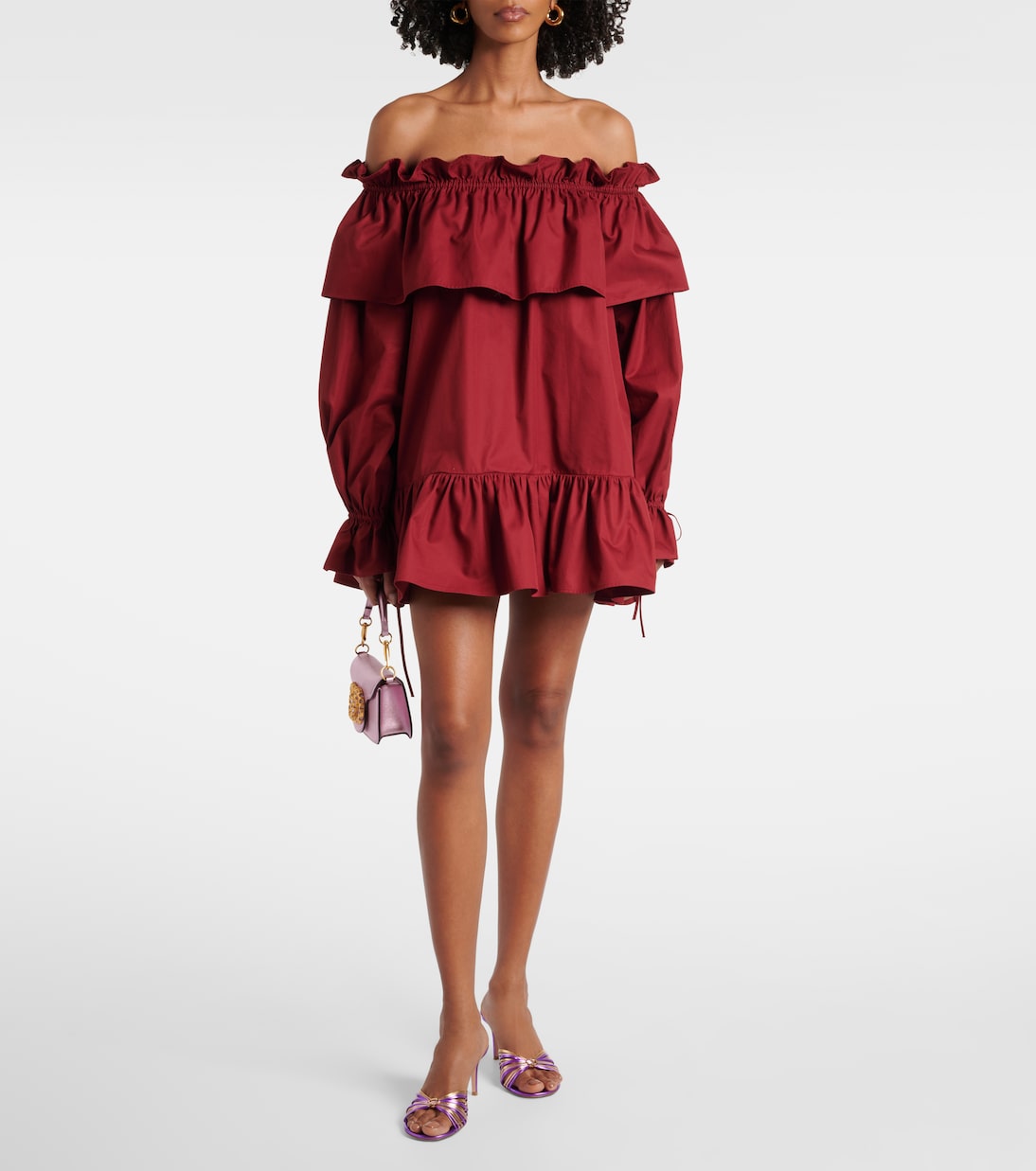 Sandalen Vyna aus Metallic-Leder | Gianvito Rossi