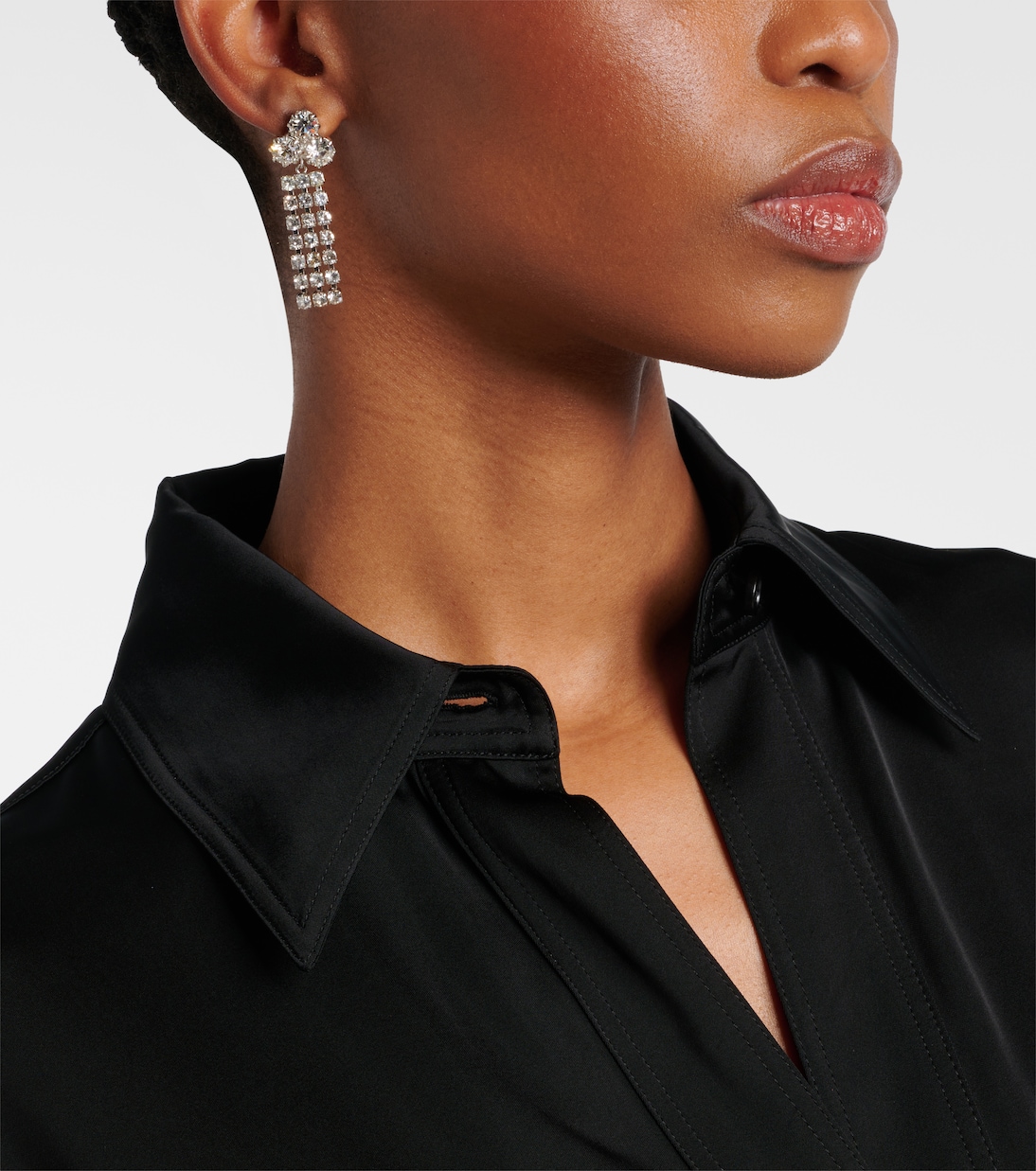 Pendientes con cristales | Jil Sander