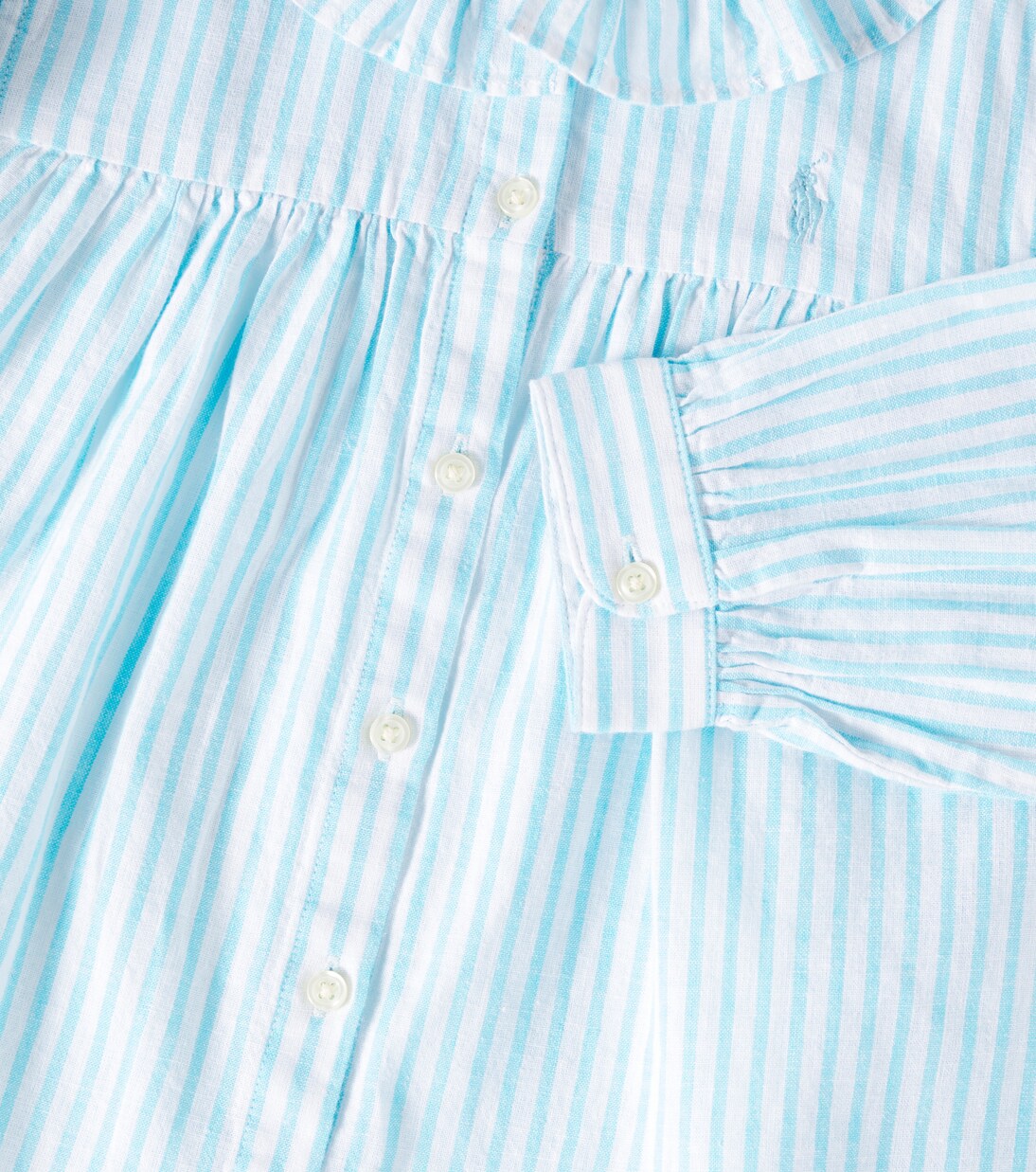 Camisa de lino y algodón a rayas | Polo Ralph Lauren Kids