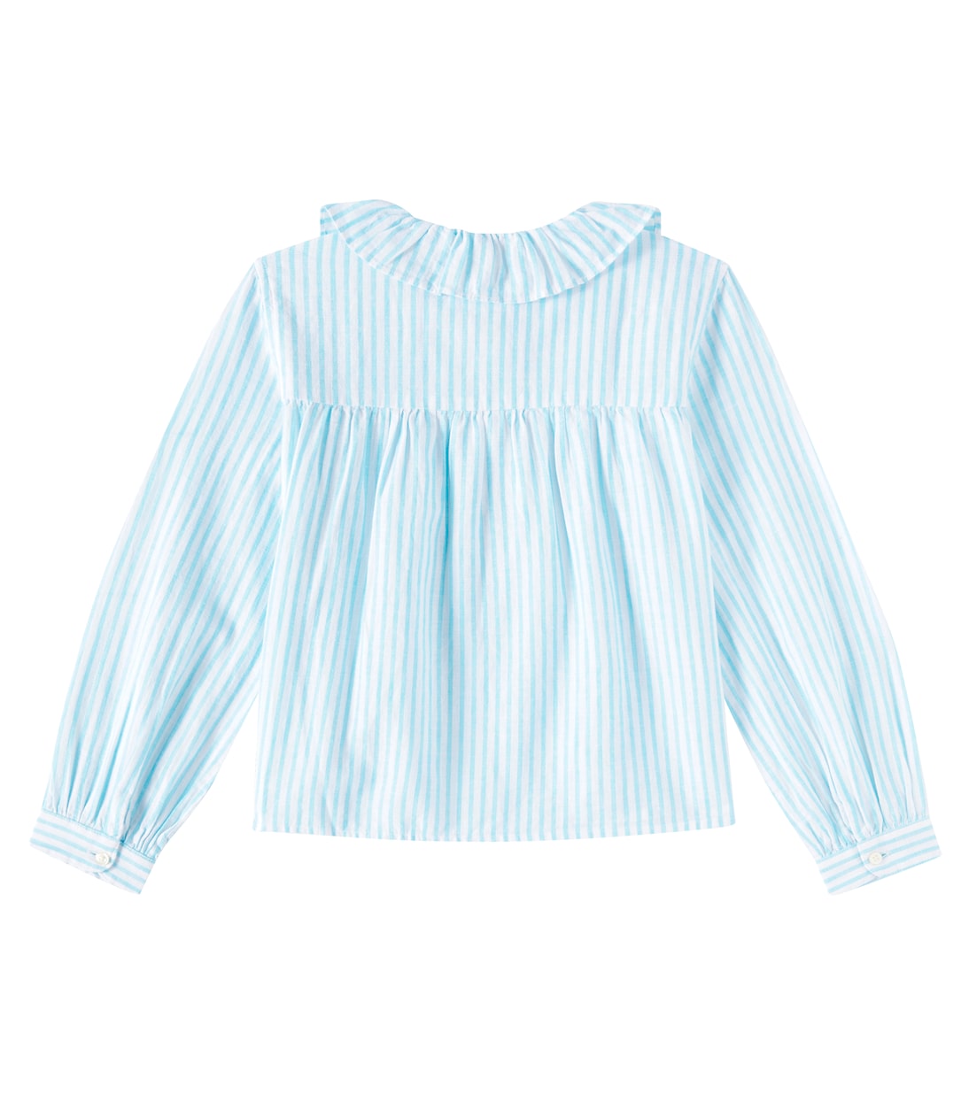 Camisa de lino y algodón a rayas | Polo Ralph Lauren Kids